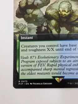 Biomass Mutation - PIP 0475 - MTG Magic the Gathering Fallout Extended Art - Image 4