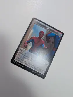 MTG - Human Citizen 0004/Copy 0001 Token - Marvel's Spider-Man NM/M Condition - Image 3