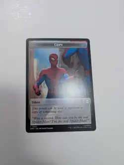 MTG - Human Citizen 0004/Copy 0001 Token - Marvel's Spider-Man NM/M Condition - Image 4