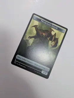 MTG - Phyrexian Golem 0101 Token (One-Sided) - Phyrexia: All Will Be One NM/M - Image 2