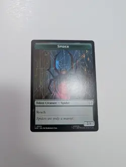 MTG - Spider 0003/Treasure 0007 Token - Marvel's Spider-Man NM/M Condition - Image 1