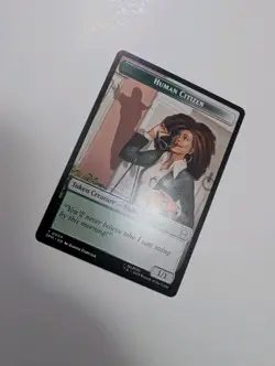 MTG - Human Citizen 0004/Treasure 0007 Toke - Marvel's Spider-Man NM/M Condition - Image 2