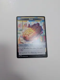 MTG - Food 0005/Robot 0006 Token - Marvel's Spider-Man NM/M Condition - Image 1