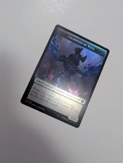 MTG - Champion of Wits/Zombie 0003 Token (Foil)-Commander: Aetherdrift NM/M Cond - Image 2