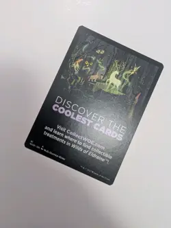 MTG - Human 0002 Token (One-Sided) - Wilds of Eldraine NM/M Condition - Image 3