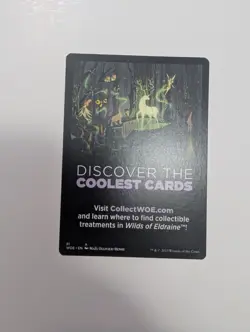 MTG - Human 0002 Token (One-Sided) - Wilds of Eldraine NM/M Condition - Image 4