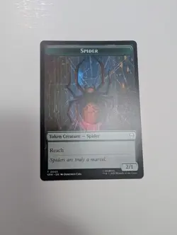 MTG - Illusion Villian 0002/Spider 0003 Token - Marvel's Spider-Man NM/M Cond - Image 4
