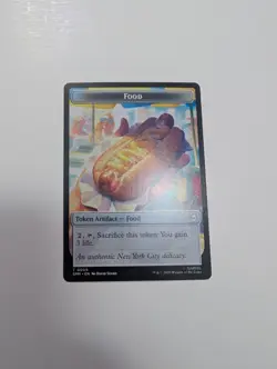 MTG - Food 0005/Spider 0003 Token - Marvel's Spider-Man NM/M Condition - Image 1