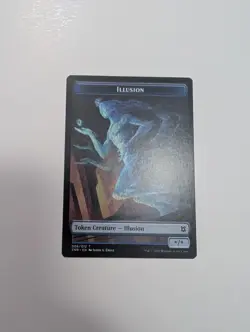 MTG - Illusion 006 Token (One-Sided) - Zendikar Rising (ZNR) NM/M Condition - Image 1
