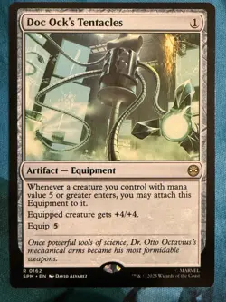 x2 Doc Ock's Tentacles - 0162 - Marvel's Spider-Man MTG - NM/M English - Image 1