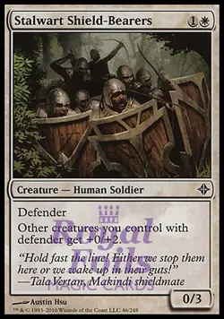 Stalwart Shield-Bearers 1x FOIL ROE MTG Rise of Eldrazi Common MINT white - Image 1