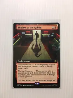MTG Shadow of the Goblin (Extended Art) Non- Foil R Marvel's Spider-Man 262 NM - Image 4