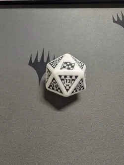 Aetherdrift First Place Spindown Life Counter Magic the Gathering Dice MTG D20 - Image 1