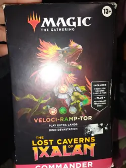 MTG Lost Caverns of Ixalan - Veloci-Ramp-Tor Commander READ DESCRIPTION - Image 1