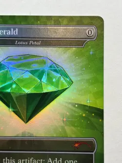 Chaos Emerald (7031) - Lotus Petal Borderless Foil SLD MTG Magic The Gathering - Image 4