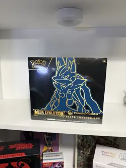 Mega Evolution ETB POKEMON CENTER Elite Trainer Box Mega Lucario - Sealed - Image 1