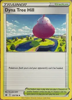 Dyna Tree Hill - 135/198 - Chilling Reign Pokemon 2021 - Image 1
