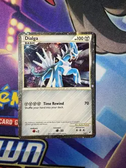 Pokemon 2011 Dialga SL2 Call Of Legends Shiny LIGHTLY PLAYED - Image 1