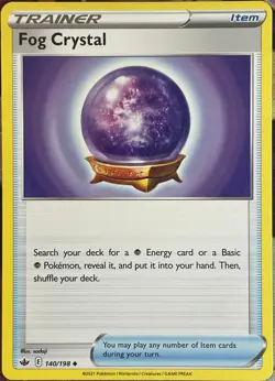 Fog Crystal - 140/198 - Chilling Reign Pokemon 2021 - Image 1
