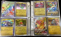 (200) ALL HOLO Modern Pokemon Binder NO DUPES VMax VStar EX IR Lot FREE SHIPPING - Image 1