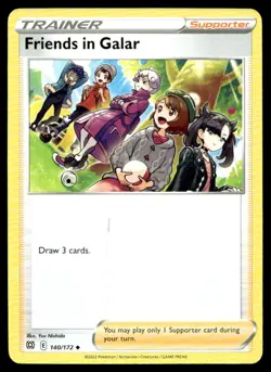 Friends in Galar SWSH09: Brilliant Stars 140/172 MP Pokemon TCG | Buy 10 Get 10 - Image 1