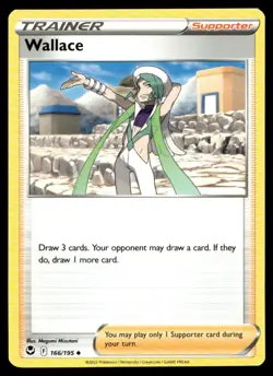 Wallace SWSH12: Silver Tempest 166/195 MP Pokemon TCG | Buy 10 Get 10 Free - Image 1