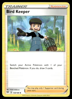 Bird Keeper SWSH03: Darkness Ablaze 159/189 MP Pokemon TCG | Buy 10 Get 10 Free - Image 1