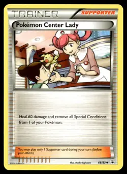 Pokemon Center Lady Generations 68/83 MP Pokemon TCG | Buy 10 Get 10 Free - Image 1