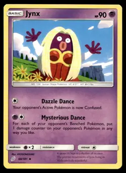 Jynx SM - Team Up 68/181 MP Pokemon TCG | Buy 10 Get 10 Free - Image 1