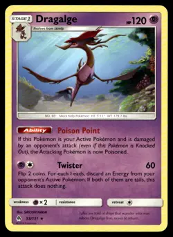 Dragalge SM - Forbidden Light 53/131 MP Pokemon TCG | Buy 10 Get 10 Free - Image 1