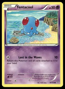 Tentacool XY - Primal Clash 70/160 MP Pokemon TCG | Buy 10 Get 10 Free - Image 1