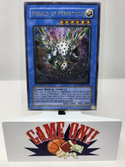 YuGiOh Herald of Perfection TSHD-EN039 1st Edition Ultimate Rare NM - Image 1