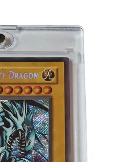 🔥2003 YUGIOH BPT-009 BLUE-EYES WHITE DRAGON SECRET RARE - Image 3