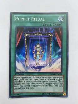 Puppet Ritual - NUMH-EN054 - Super Rare - 1st Edition - YuGiOh - Image 1