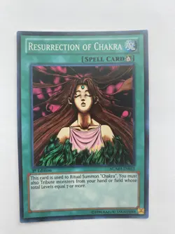 Resurrection of Chakra - NUMH-EN053 - Super Rare - 1st Edition - YuGiOh - Image 1