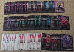 Dragon Ball Super Fusion World FB04 Ultra Limit Black Bulk Card Lot of 193 - Image 1