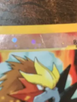 Pokemon TCG Entei Black Star Promos Holo Card Wizards of the Coast heavy play - Image 4