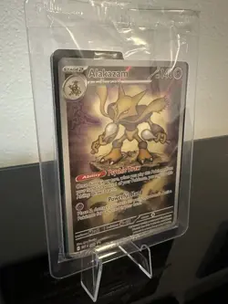 Alakazam 009- Mega Evolutions SEALED Promo Pokemon Card Sealed - Near Mint - Image 1