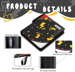 Trading Card Binder 4 Pocket，Card Binder 400 Pockets Card Book Holder Cards with - Image 3