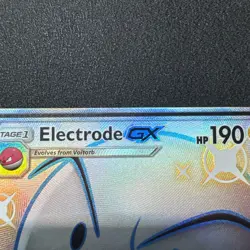 Electrode GX SV57/SV94 Pokemon Hidden Fates Holo Full Art Card - Image 4