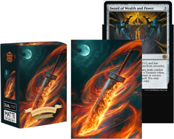 100 MTG Card Sleeves with 100 Inner Sleeve, Textured Back Art Sleeves, Fit Stand - Image 2