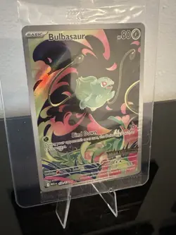 Pokemon TCG Mega Evolutions Stamped Promo Card - Bulbasaur 133/132 - NM - SEALED - Image 2