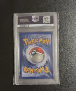 Pokemon Jungle 1999 Vaporeon Holo Card 12/64 Unlimited PSA 8 - Image 2