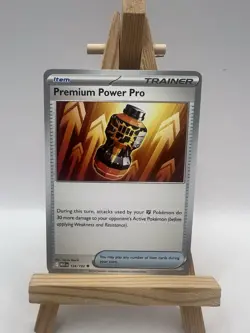 Premium Power Pro 124/132 Pokemon Trainer Card ME01: Mega Evolution NM/M - Image 1