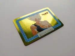 Nagasakiya Metal Card No2 Son Goku Dragon Ball Z 1990s Collectible Used - Image 2