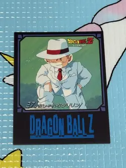 Dragon Ball Carddass GOGO FIGHT Krillin Used Card - Image 1