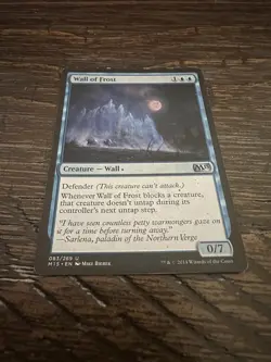 Magic the Gathering MTG Wall of Frost (78) Magic 2014 LP - Image 1