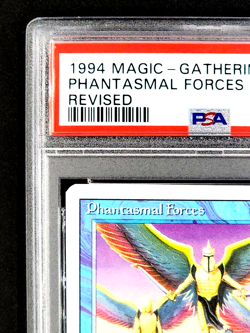 1994 MtG Magic the Gathering Revised Phantasmal Forces Uncommon PSA 9 Mint - Image 5