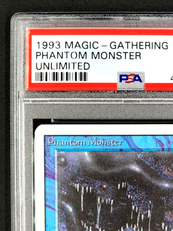 1993 MtG Magic the Gathering Unlimited Phantom Monster PSA 9 Mint POP 7 - Image 5