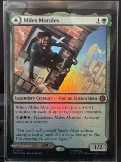 Miles Morales (Foil) - 0108 - Marvel's Spider-Man MTG - NM/M - Image 1